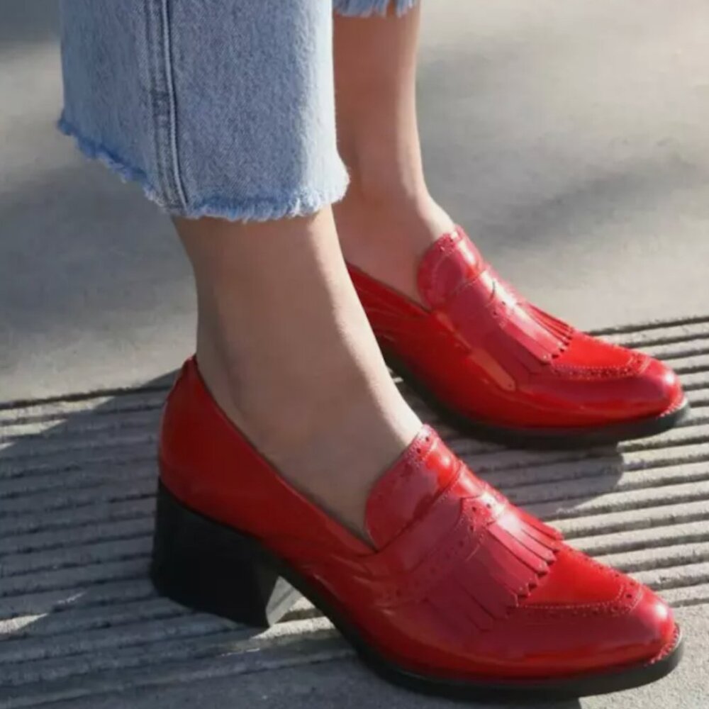 The Office of Angela Scott - Miss Juliette - Sz 39 - Red - New